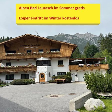 W7 Haus Ganghofer Lägenhet Leutasch Exteriör bild