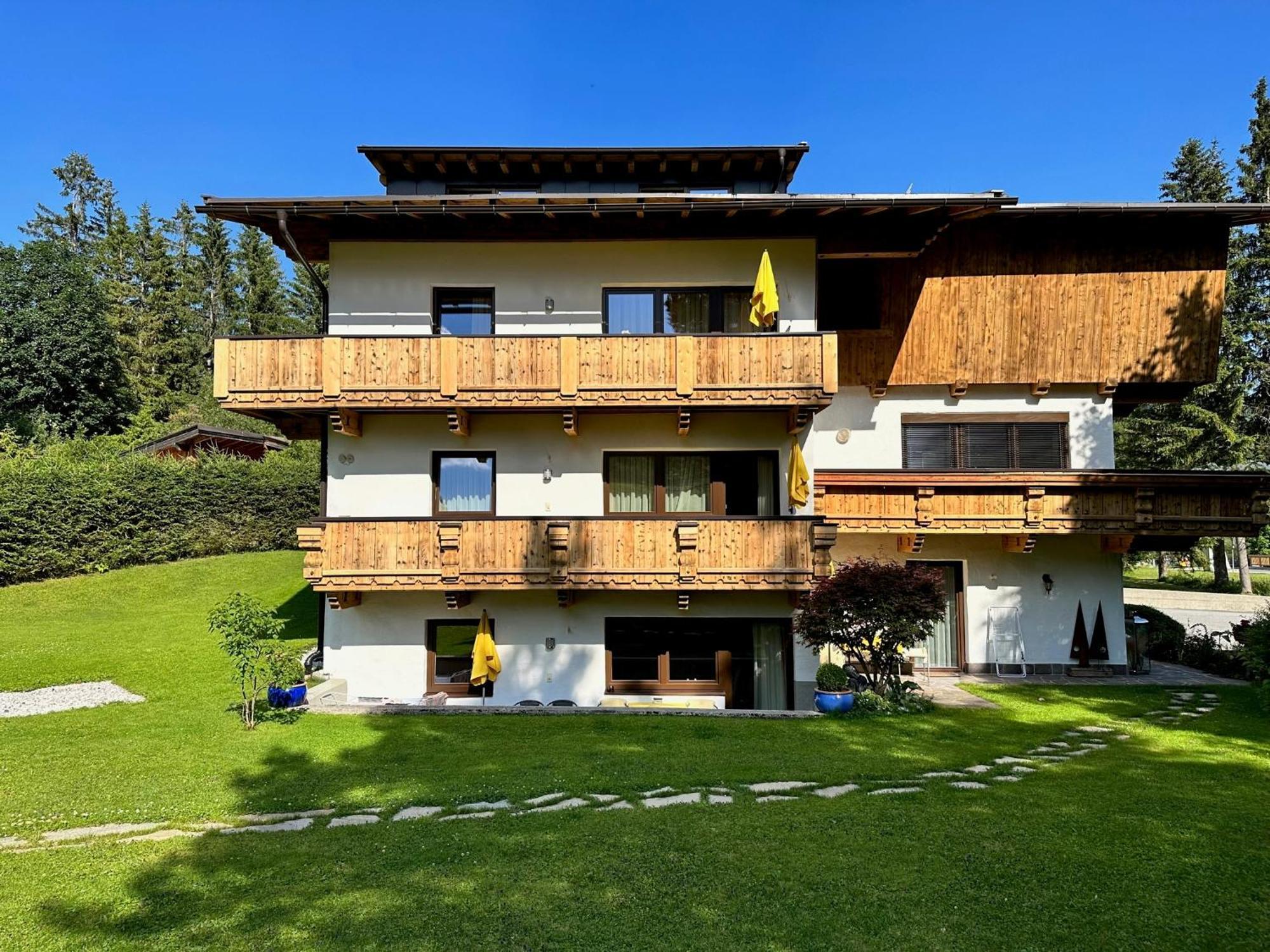 W7 Haus Ganghofer Lägenhet Leutasch Exteriör bild